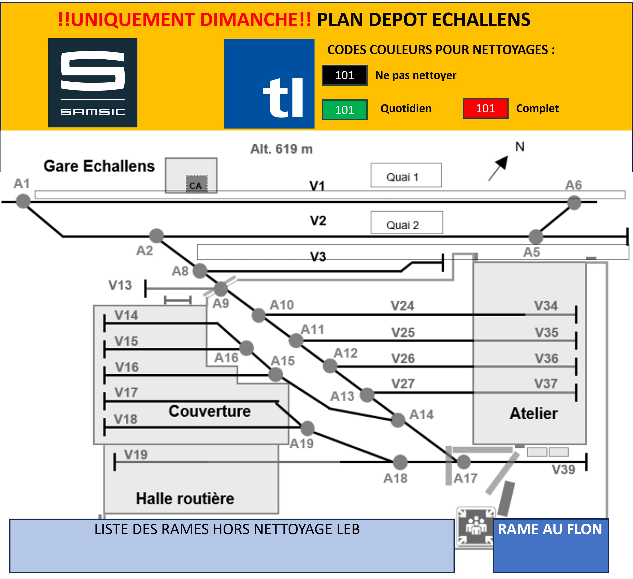 DIMANCHE DEPOT ECHALLENS LEB
