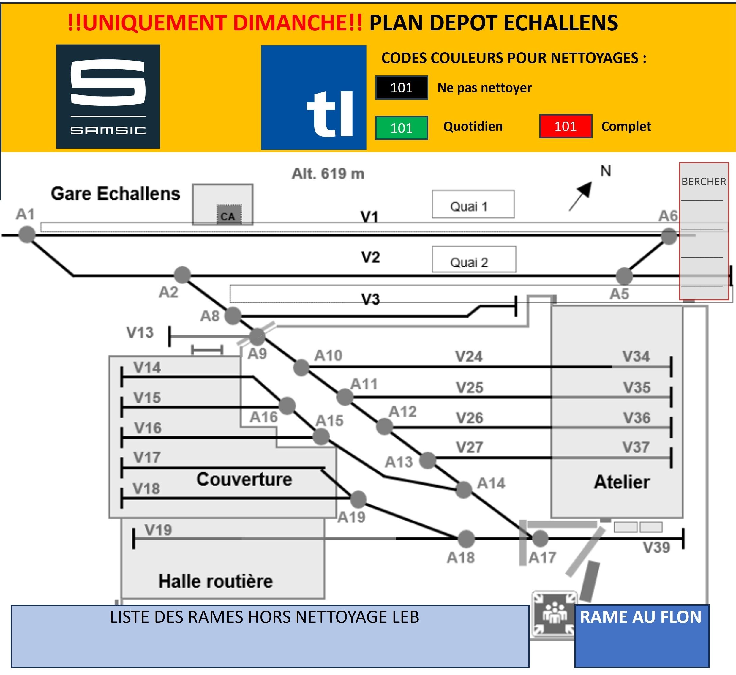 DIMANCHE DEPOT ECHALLENS LEB